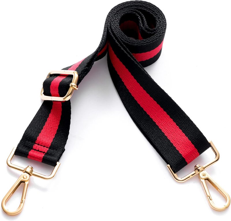 S-Jacorry Purse Strap Replacement Crossbody Wide Shoulder Strap Adjustable Canvas Straps Handbag Strap Replacement Belts - Image 2
